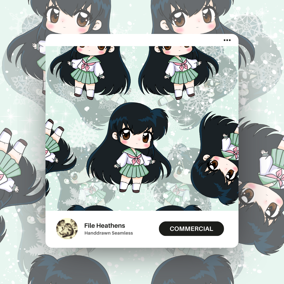 Kagome Chibi Seamless File