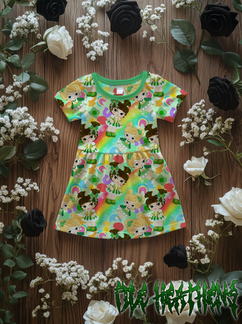 St Patricks Bratz Babyz Handdrawn Seamless File