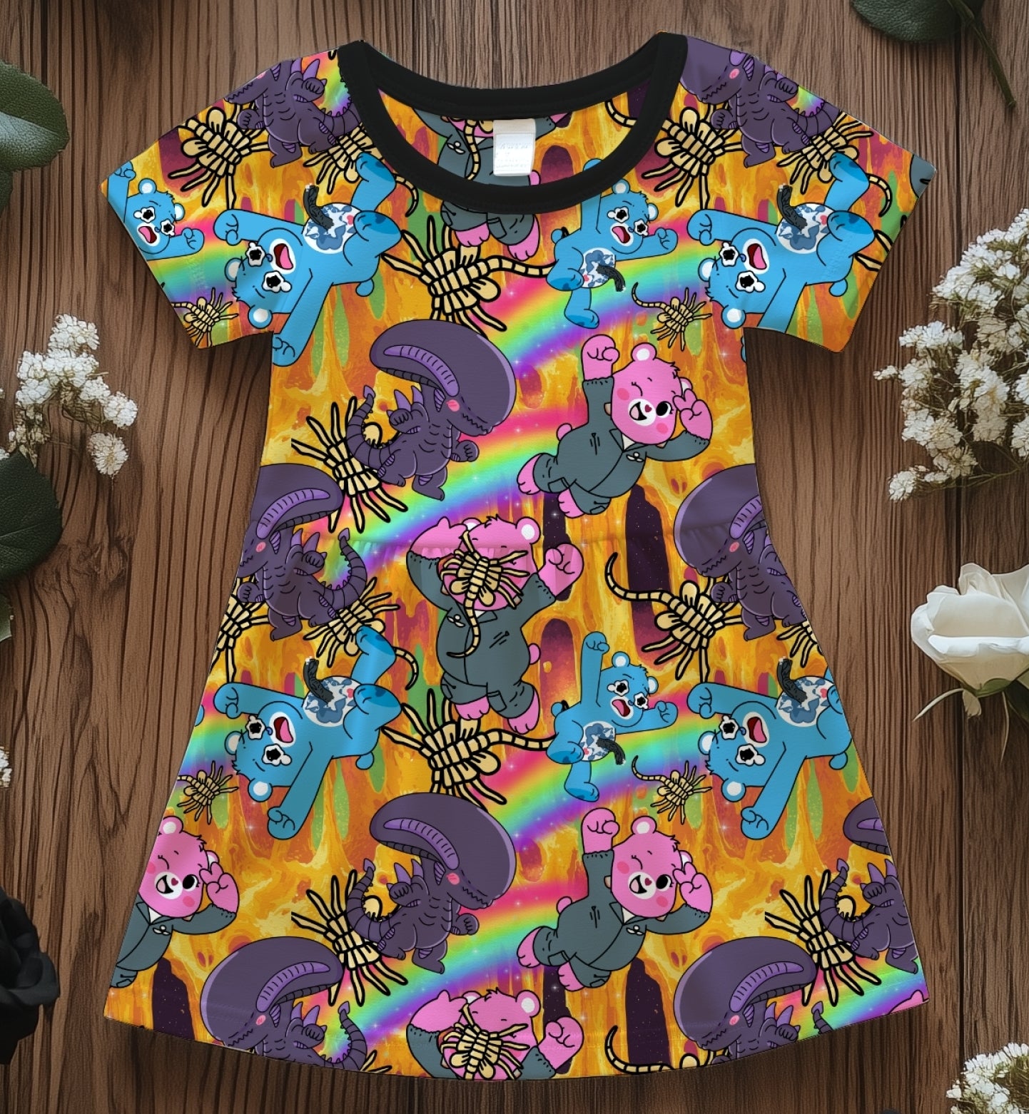 Xeno Bears Handdrawn Seamless File