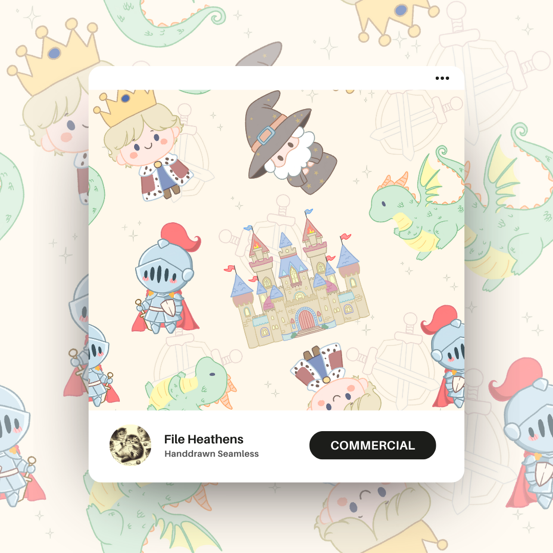 Pack King of the Castle Seamless File