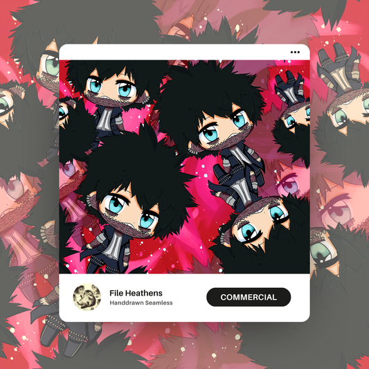 Dabi MHA Chibi Seamless File