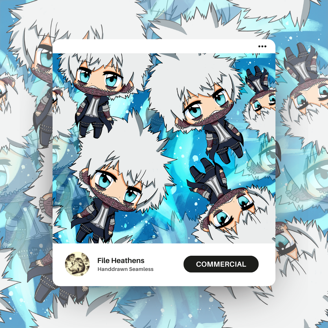 Blue Dabi My Hero Academia Seamless File