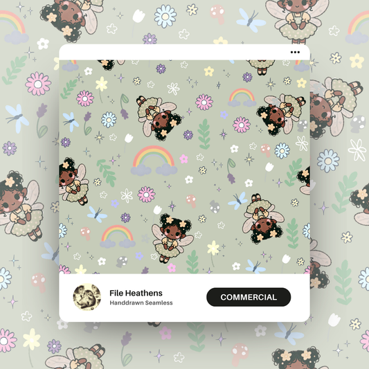 Forest Fairies Seamless File