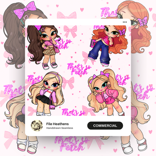 Bratz Babyz Mean Girls Seamless File