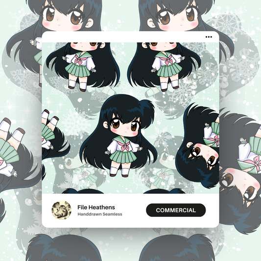 Kagome Chibi Seamless File