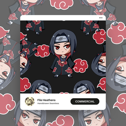 Itachi Uchiha Chibi Naruto Seamless File