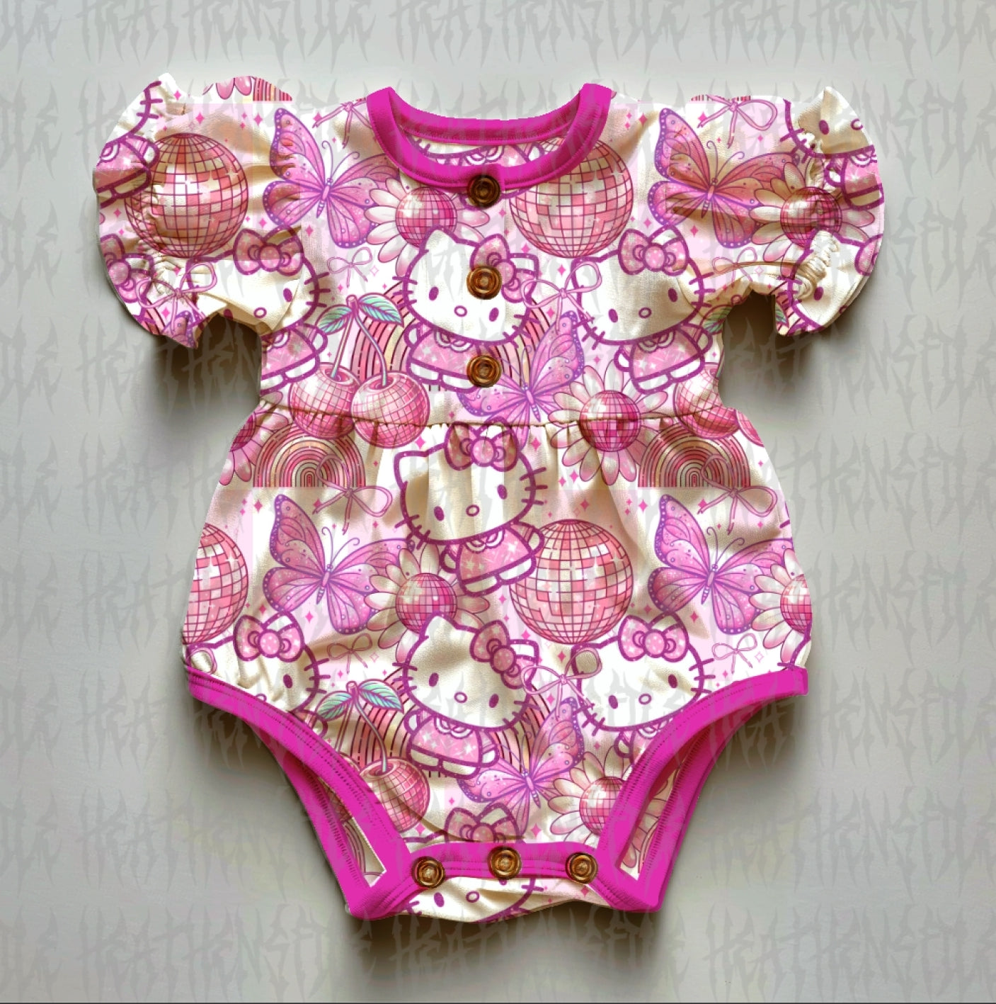 Pink Disco Glitter Hello Kitty Seamless File