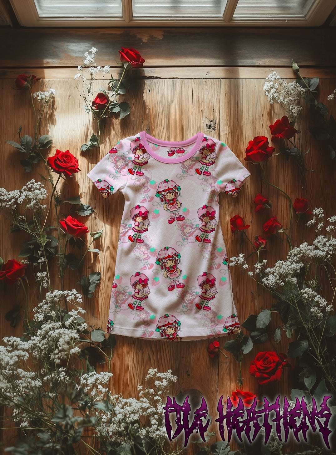 Shortcake Coquette Handdrawn Seamless File