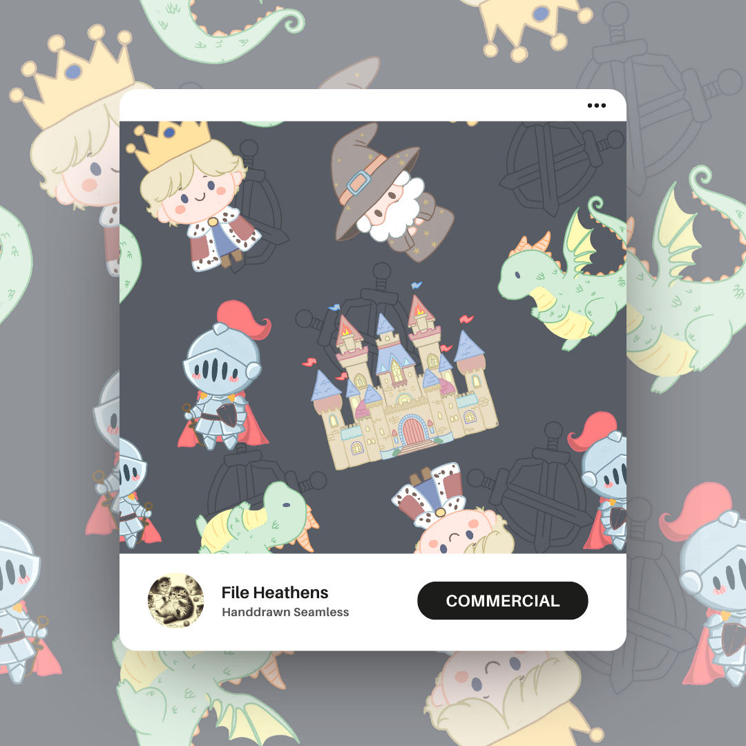 Pack King of the Castle Seamless File
