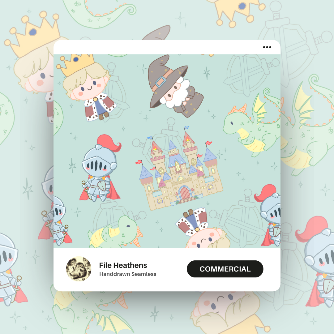Pack King of the Castle Seamless File